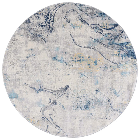 Safavieh Jasper 100 6'-7" x 6'-7" Rug in Ivory / Blue