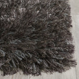 Safavieh Sg-Rsg-Raphsody Shag 5'-3" x 7'-7" Rug in Charcoal Grey