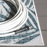 Safavieh Beach House 4'-0" x 6'-0" Rug in Blue / Ivory