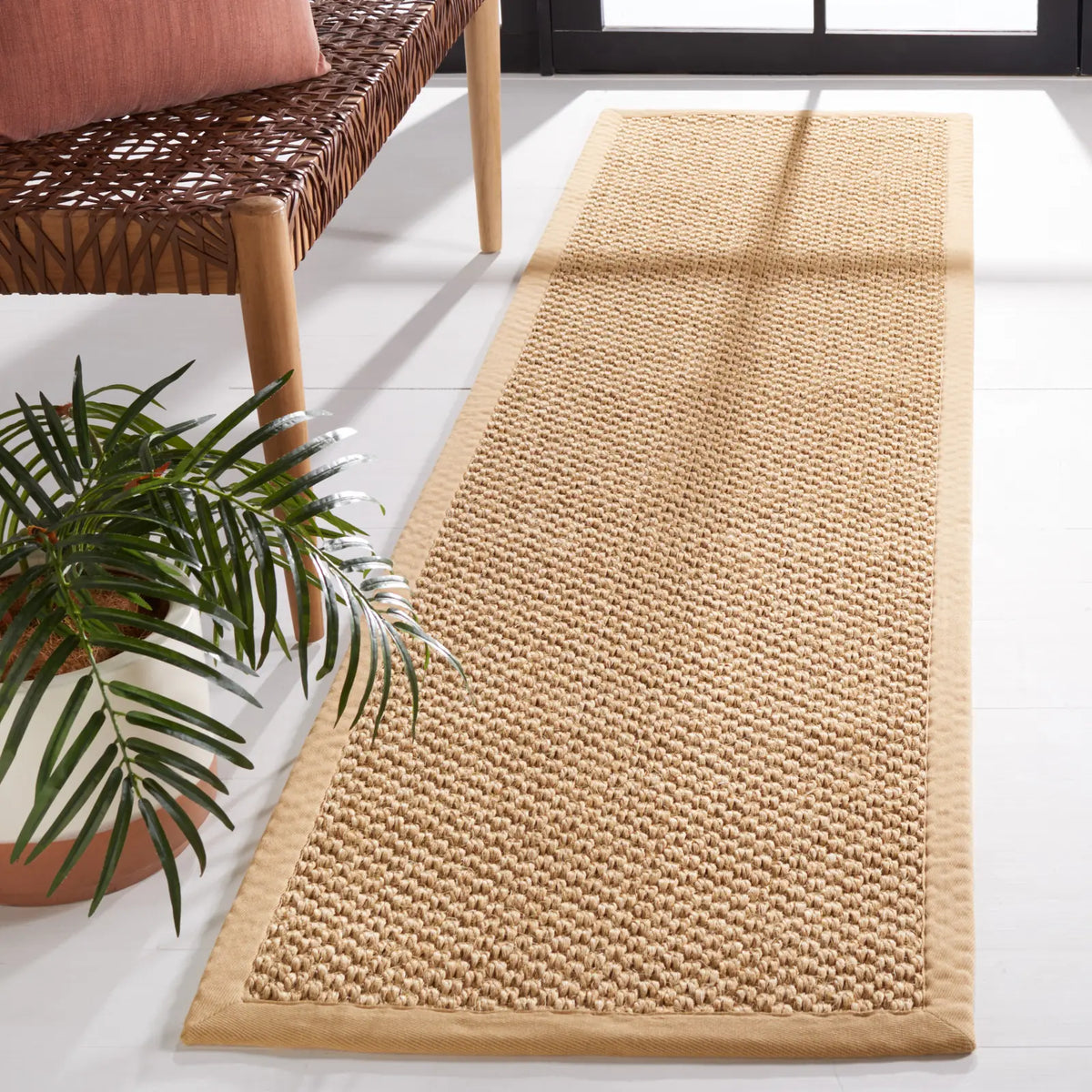 Safavieh Natural Fiber 2'-0" x 8'-0" Rug in Maize
