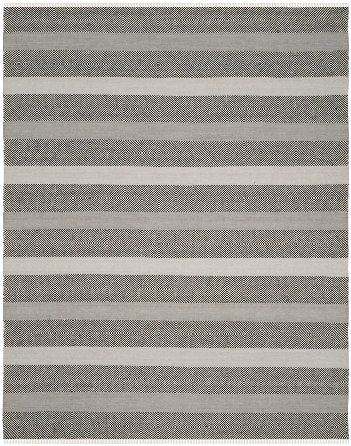 Safavieh Kilim 8'-0" x 10'-0" Rug in Grey / Black