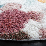 Safavieh Calista 5'-3" x 5'-3" Rug in Red / Blue