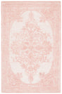 Safavieh Metro 4'-0" x 6'-0" Rug in Pink / Ivory