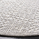 Safavieh Trace 6'-0" x 6'-0" Rug in Grey / Grey