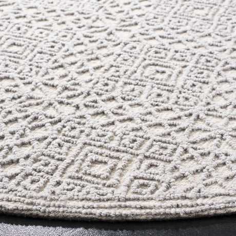 Safavieh Trace 6'-0" x 6'-0" Rug in Grey / Grey