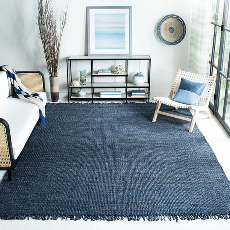 Safavieh Natural Fiber 10'-0" x 14'-0" Rug in Navy