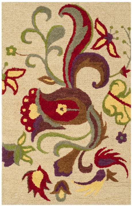 Safavieh Blossom 2'-6" x 4'-0" Rug in Beige / Multi