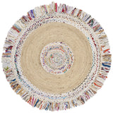 Safavieh Cape Cod 4'-0" x 4'-0" Rug in Ivory / Light Beige
