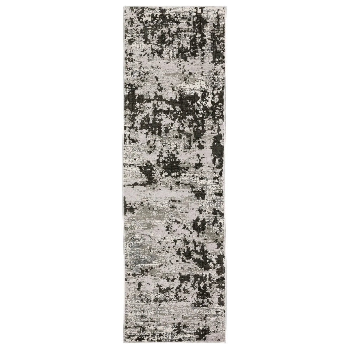 Oriental Weavers Sphinx Caravan 4153Q Grey/ Black Rugs - runner