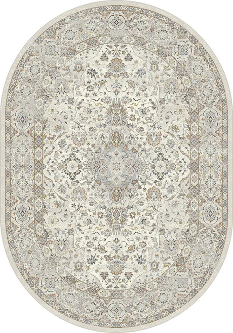 Dynamic Rugs Ancient Garden 57275 Cream/Beige Rug - Oval
