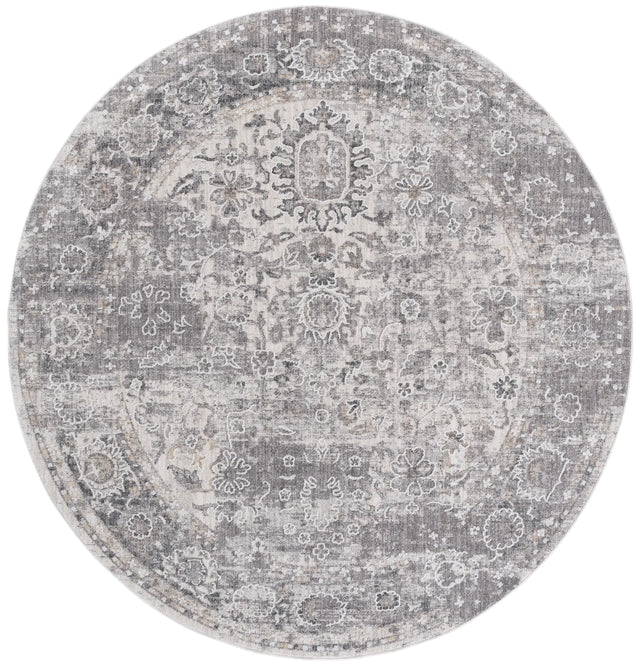 Safavieh Finley 6'-7" x 6'-7" Rug in Grey / Beige