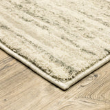 Oriental Weavers Sphinx Carson 0735A Beige/ Grey Rugs - corner detail