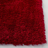 Safavieh Luxe Shag 5'-0" x 8'-0" Rug in Red