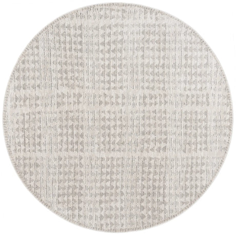 Safavieh Northport 6'-7" x 6'-7" Rug in Ivory / Dark Grey