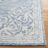 Safavieh Metro 4'-0" x 6'-0" Rug in Blue / Ivory