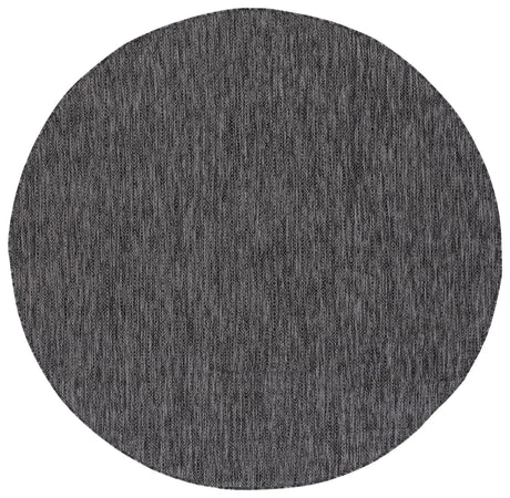 Safavieh Courtyard 6'-7" x 6'-7" Rug in Black / Grey