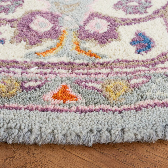 Safavieh Anatolia 6'-0" x 6'-0" Rug in Grey / Ivory