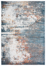 Safavieh Vogue 4'-0" x 6'-0" Rug in Ivory / Blue Rust