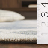 Safavieh Ebony 4'-0" x 6'-0" Rug in Blue / Ivory