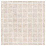 Safavieh Pine 6'-0" x 6'-0" Rug in Rust / Ivory