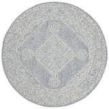 Safavieh Micro-Loop 5'-0" x 5'-0" Rug in Grey