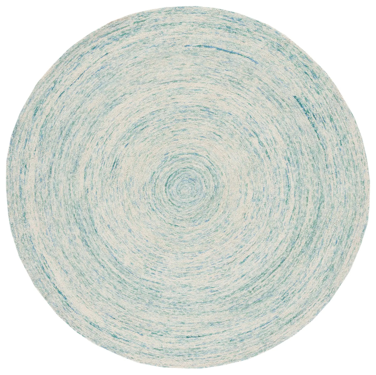 Safavieh Ikat 6'-0" x 6'-0" Rug in Ivory / Blue