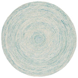 Safavieh Ikat 6'-0" x 6'-0" Rug in Ivory / Blue
