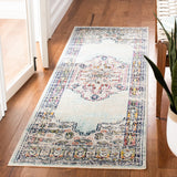 Safavieh Crystal 2'-2" x 7'-0" Rug in Blue / Grey