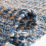 Safavieh Cape Cod 4'-0" x 6'-0" Rug in Natural / Blue