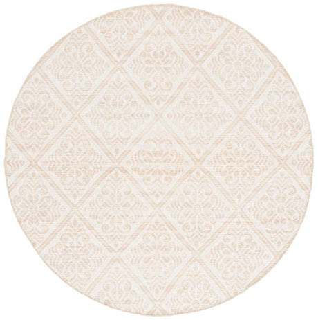 Safavieh Kilim 6'-0" x 6'-0" Rug in Gold / Ivory