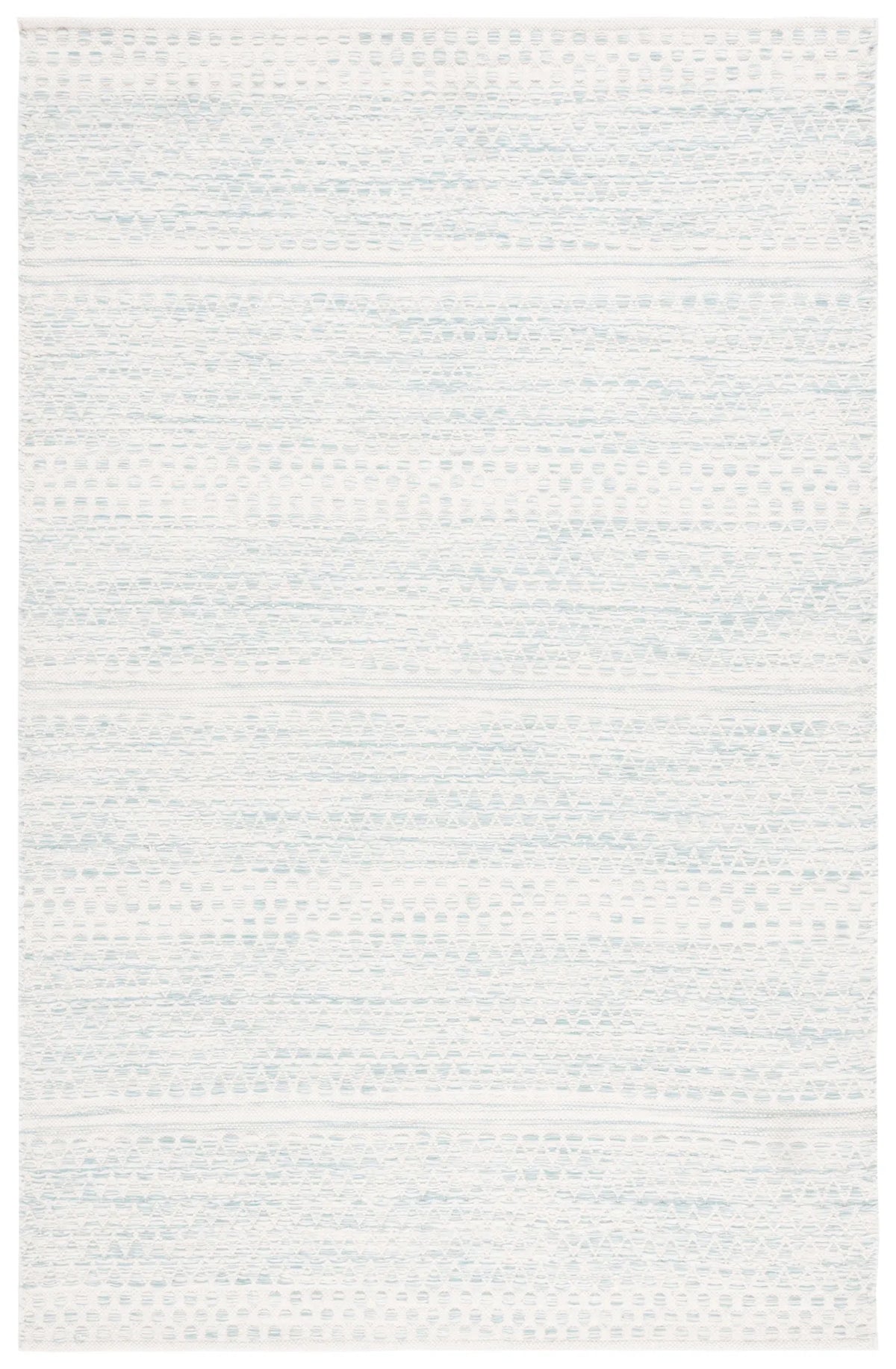 Safavieh Kilim 4'-0" x 6'-0" Rug in Ivory / Light Blue