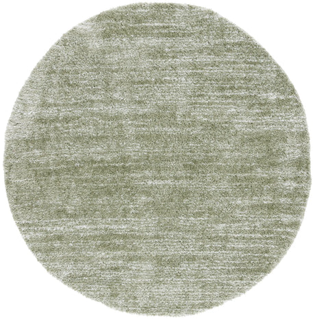 Safavieh Tahoe Shag 5'-0" x 5'-0" Rug in Sage / Ivory
