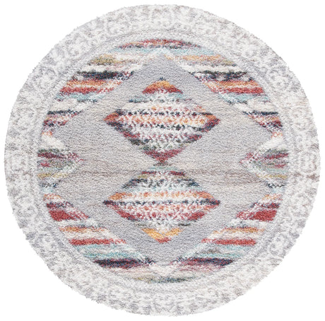 Safavieh Calista 6'-7" x 6'-7" Rug in Grey / Ivory