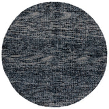 Safavieh Abstract 6'-0" x 6'-0" Rug in Black / Grey