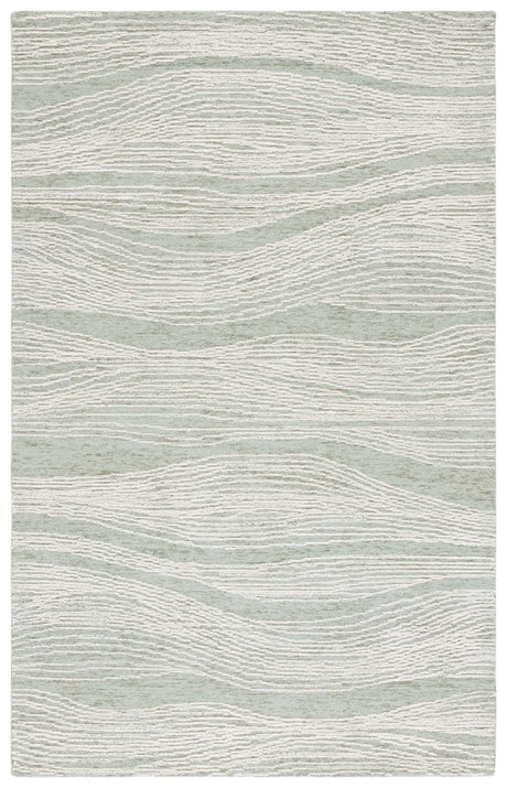 Safavieh Metro 4'-0" x 6'-0" Rug in Sage / Ivory