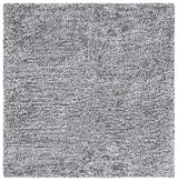 Safavieh Berber 6'-0" x 6'-0" Rug in Ivory / Black