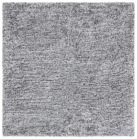 Safavieh Berber 6'-0" x 6'-0" Rug in Ivory / Black