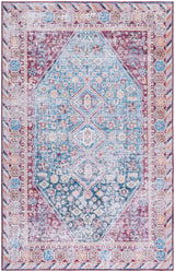 Safavieh Tucson 4'-0" x 6'-0" Rug in Blue / Red