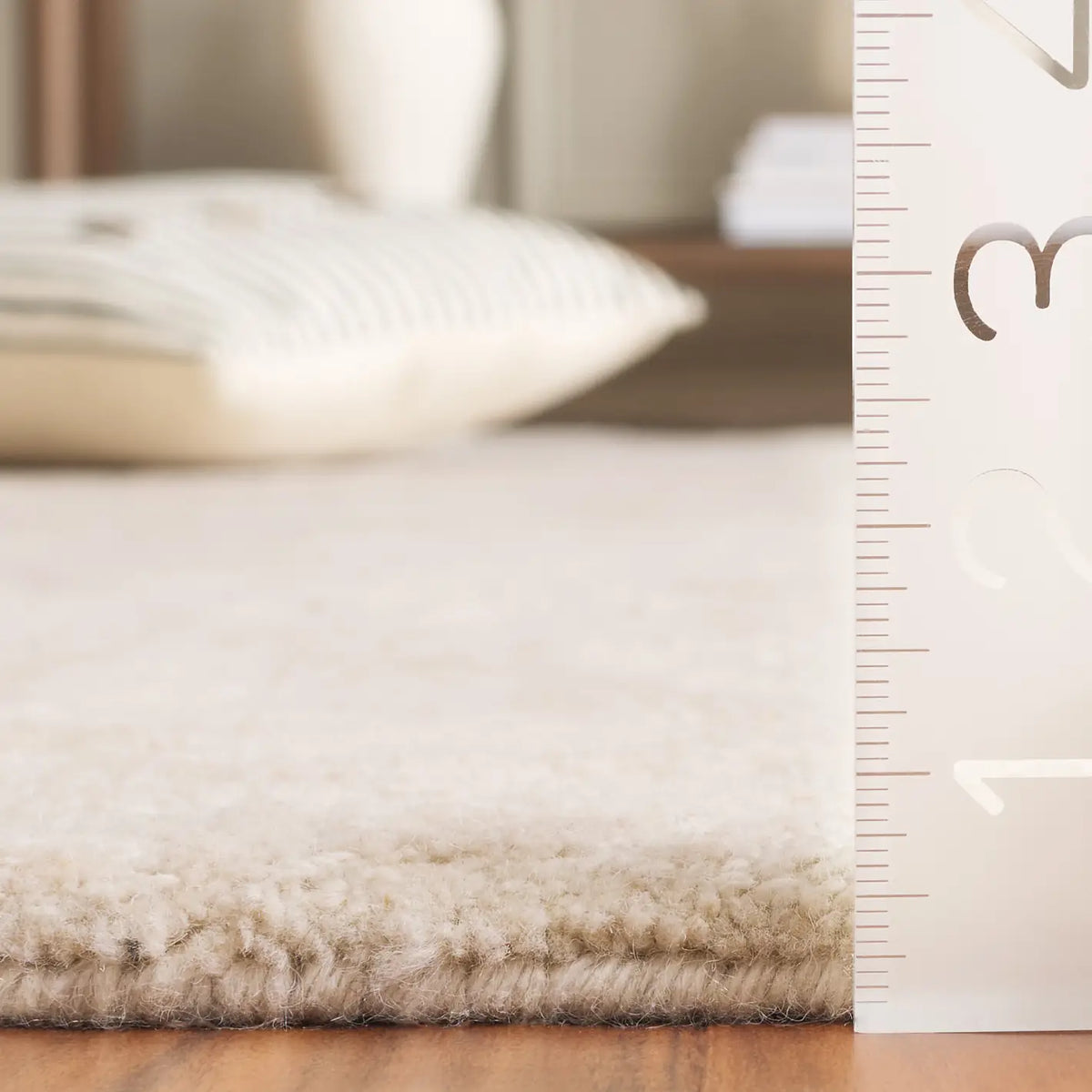 Safavieh Abstract 4'-0" x 6'-0" Rug in Beige / Ivory