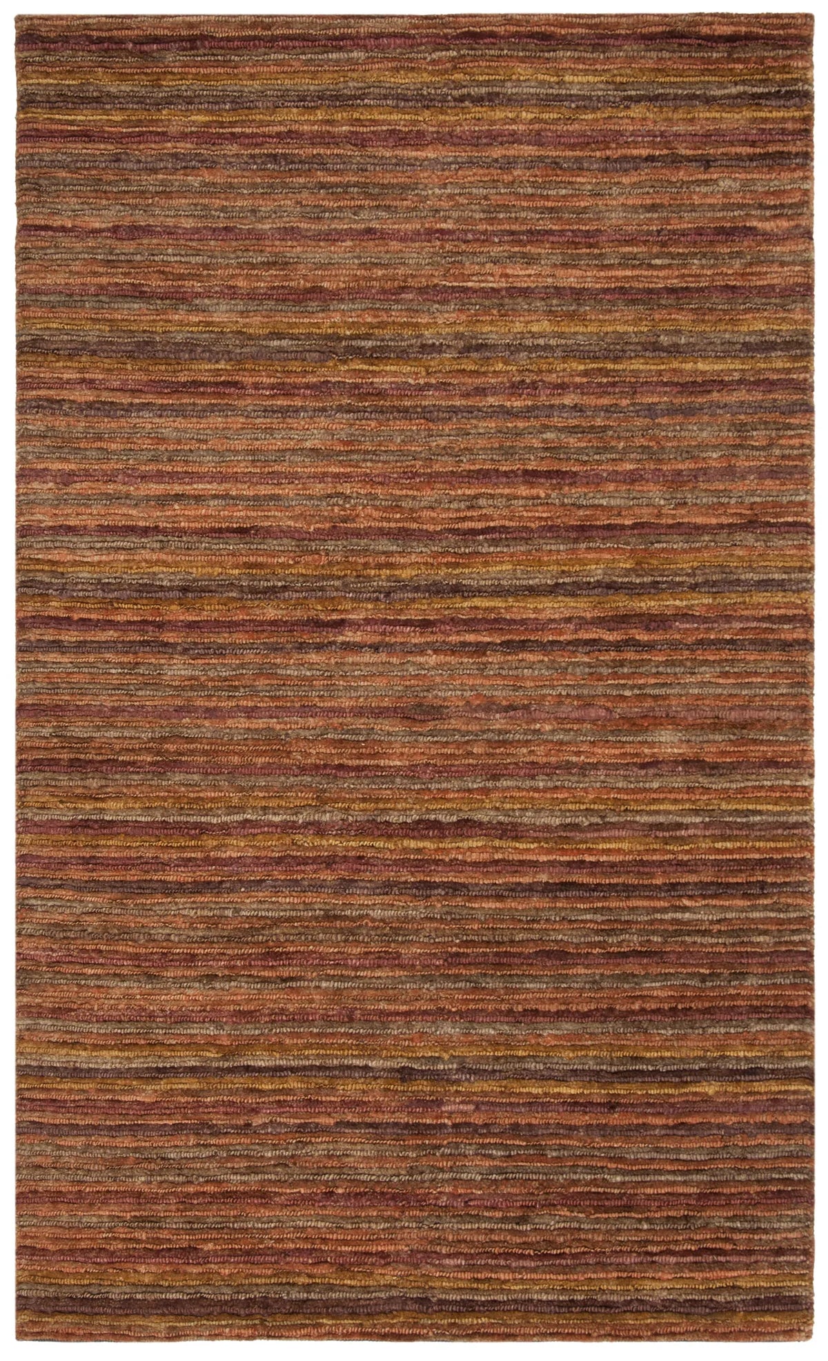 Safavieh Organic 5'-0" x 8'-0" Rug in Red / Multi