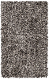 Safavieh Shag 3'-0" x 5'-0" Rug in Platinum / Ivory