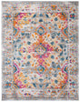 Safavieh Madison 10'-0" x 14'-0" Rug in Grey / Fuchsia