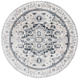 Safavieh Layla 6'-7" x 6'-7" Rug in Ivory Grey / Charcoal
