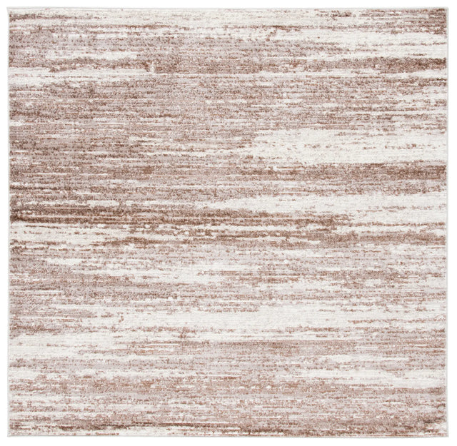 Safavieh Skyler 6'-7" x 6'-7" Rug in Brown / Ivory