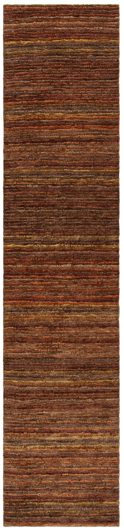 Safavieh Organic 2'-6" x 12'-0" Rug in Red / Multi