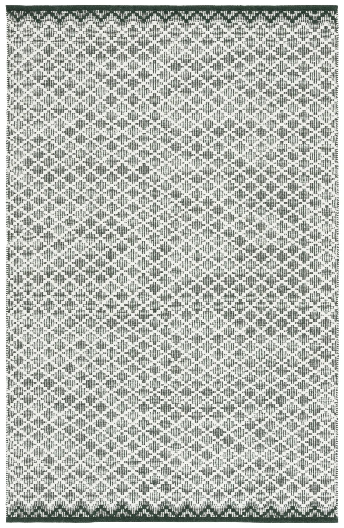 Safavieh Vermont 4'-0" x 6'-0" Rug in Green / Ivory