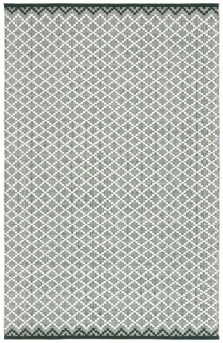 Safavieh Vermont 4'-0" x 6'-0" Rug in Green / Ivory