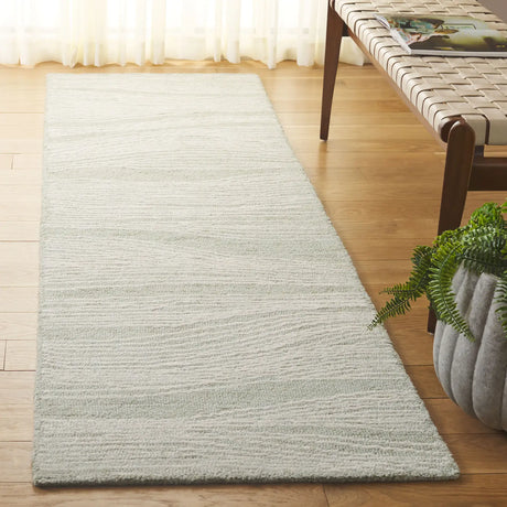 Safavieh Metro 2'-3" x 8'-0" Rug in Sage / Ivory