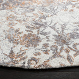 Safavieh Expression 6'-0" x 6'-0" Rug in Ivory / Grey