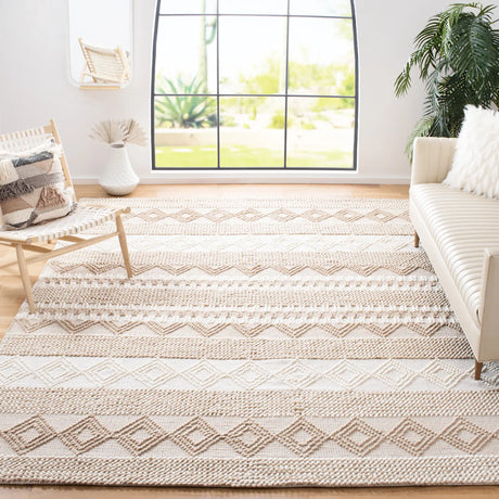 Safavieh Natura 10'-0" x 14'-0" Rug in Beige / Ivory